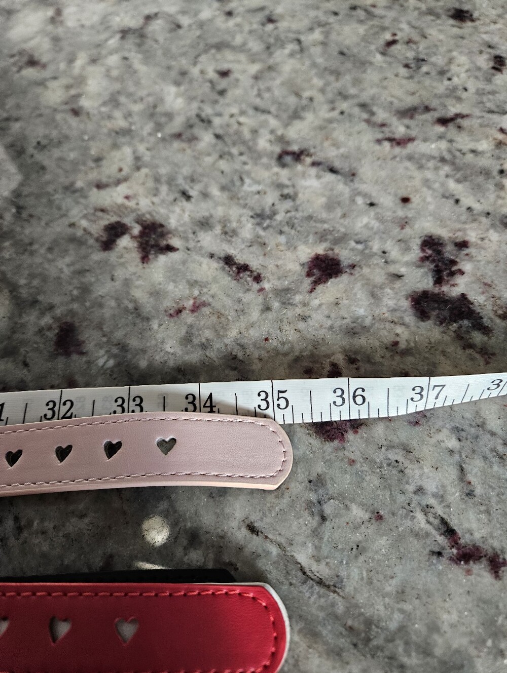 Source Unknown Heart-Accent Belts Faux Leather in White, Red, Pink, and Black - Picture 10 of 10